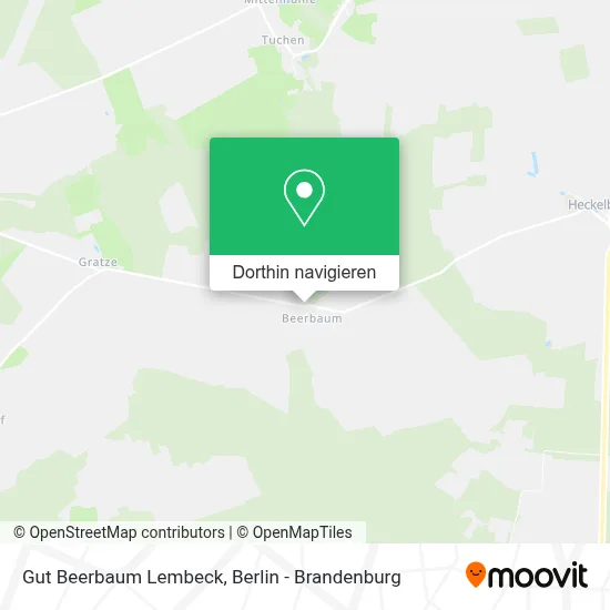 Gut Beerbaum Lembeck Karte