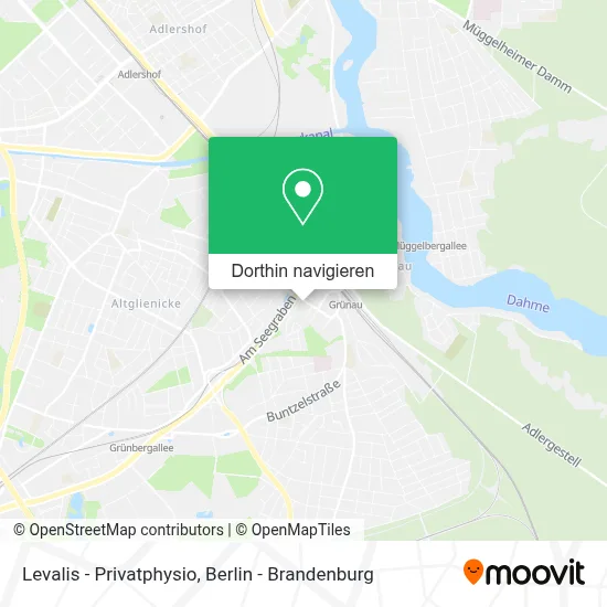 Levalis - Privatphysio Karte