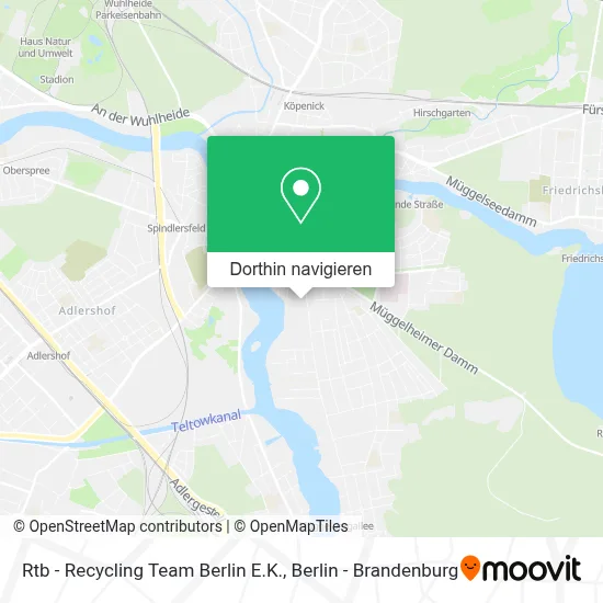 Rtb - Recycling Team Berlin E.K. Karte