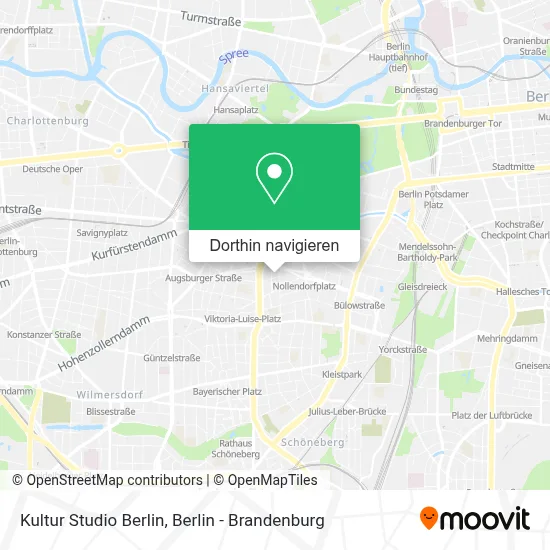Kultur Studio Berlin Karte