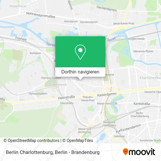 Berlin Charlottenburg Karte