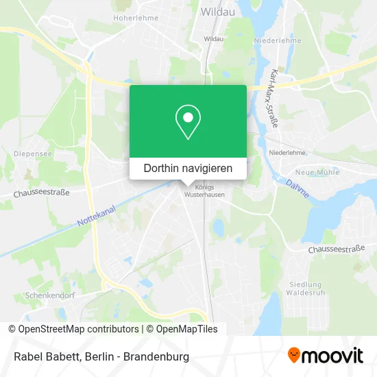Rabel Babett Karte