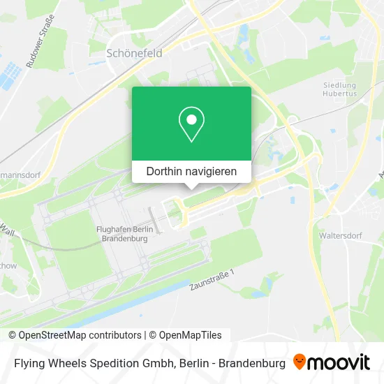 Flying Wheels Spedition Gmbh Karte