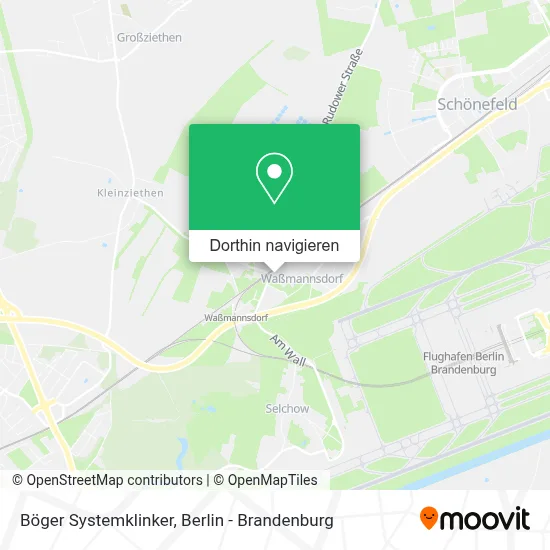 Böger Systemklinker Karte
