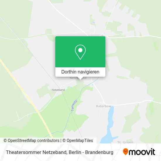 Theatersommer Netzeband Karte