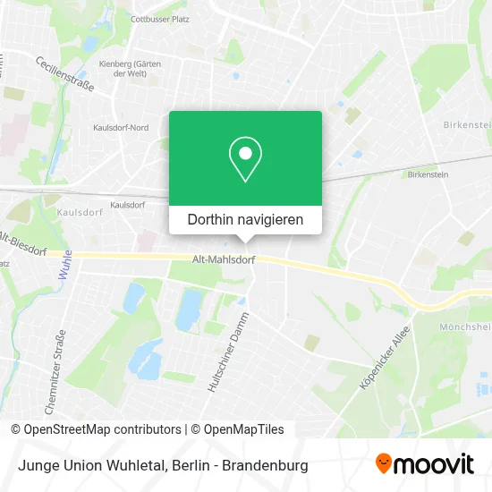Junge Union Wuhletal Karte