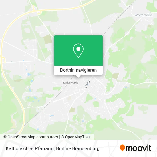 Katholisches Pfarramt Karte
