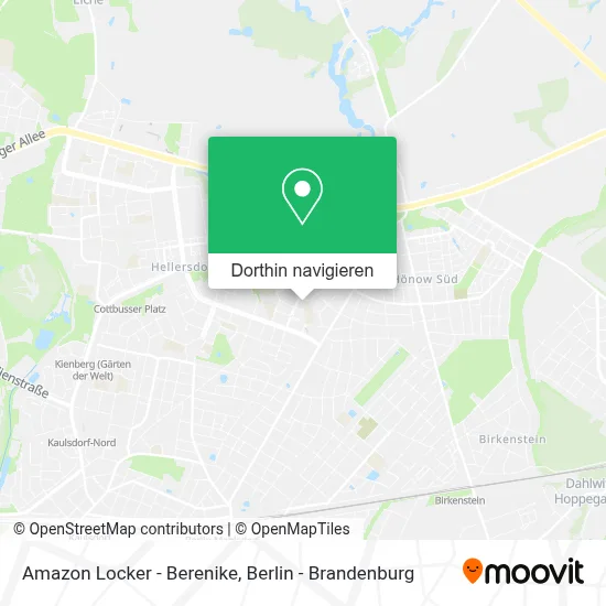 Amazon Locker - Berenike Karte