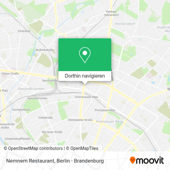 Nemnem Restaurant Karte