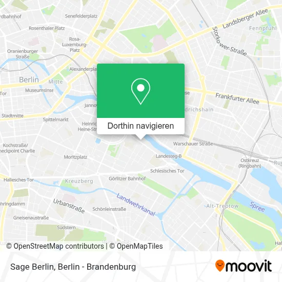 Sage Berlin Karte