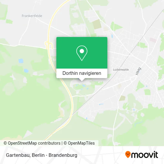 Gartenbau Karte