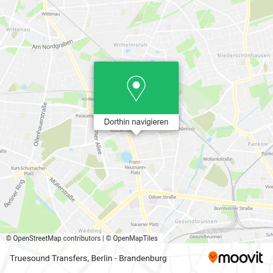 Truesound Transfers Karte