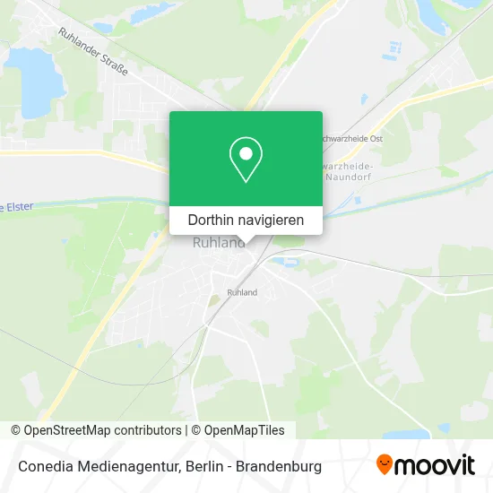 Conedia Medienagentur Karte