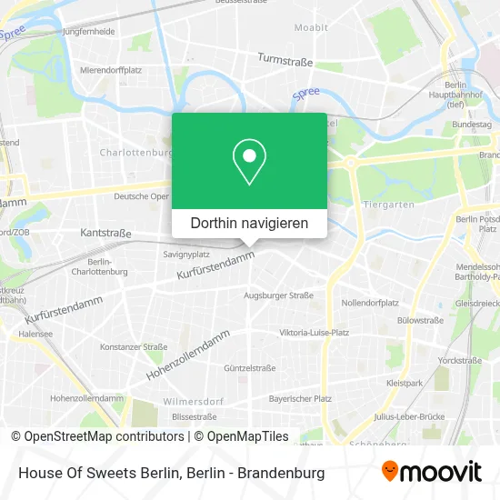 House Of Sweets Berlin Karte
