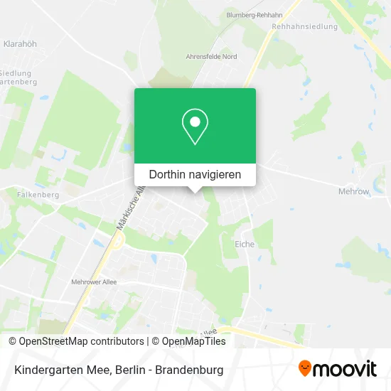Kindergarten Mee Karte