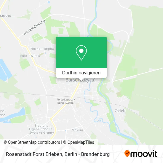 Rosenstadt Forst Erleben Karte