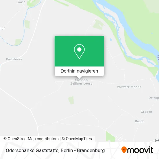 Oderschanke Gaststatte Karte
