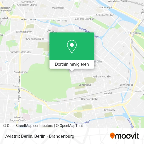 Aviatrix Berlin Karte