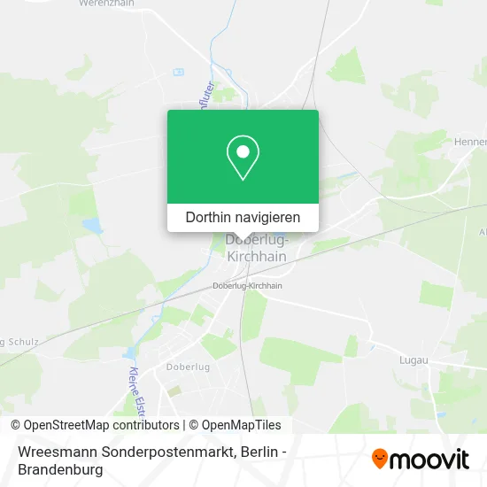 Wreesmann Sonderpostenmarkt Karte