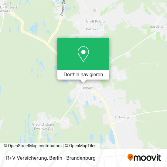 R+V Versicherung Karte