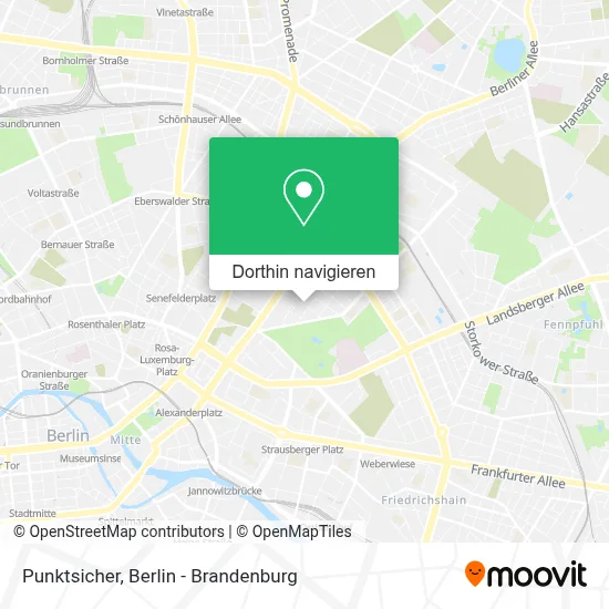 Punktsicher Karte