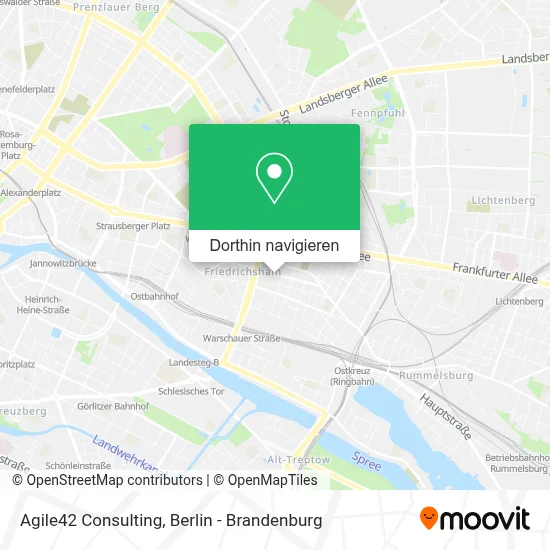 Agile42 Consulting Karte