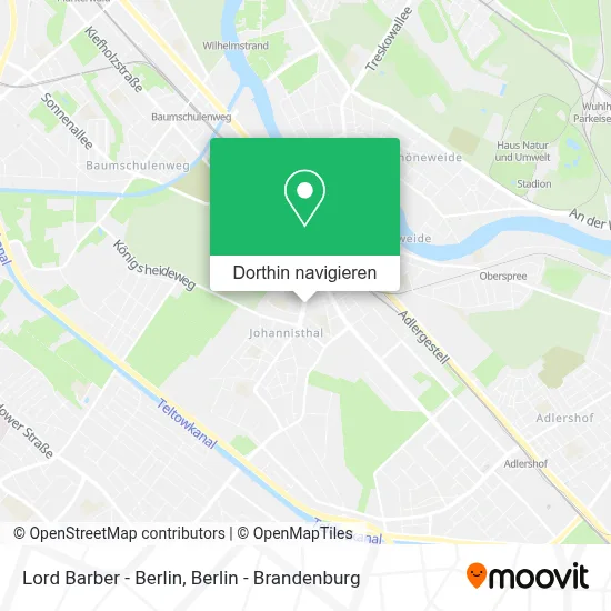 Lord Barber - Berlin Karte