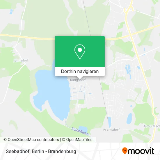 Seebadhof Karte