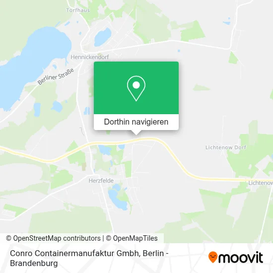 Conro Containermanufaktur Gmbh Karte