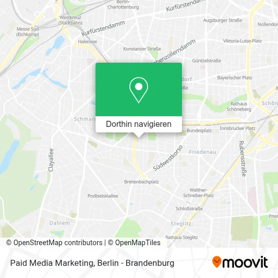 Paid Media Marketing Karte