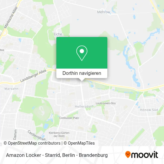 Amazon Locker - Starrid Karte