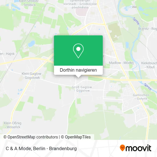 C & A Mode Karte