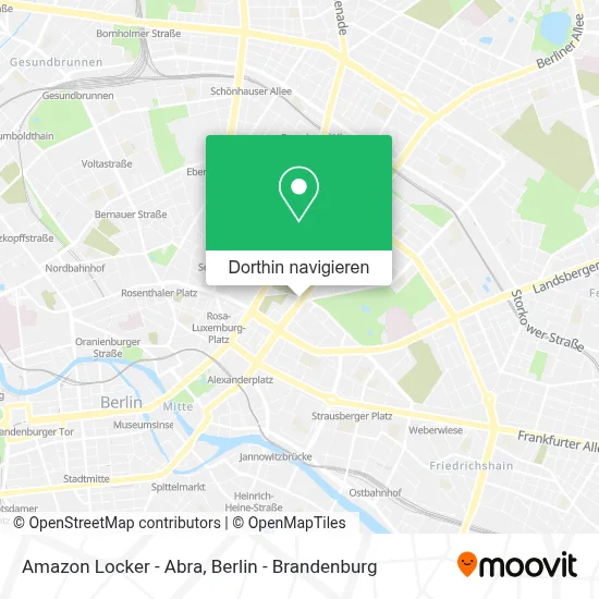 Amazon Locker - Abra Karte