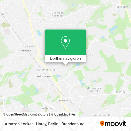 Amazon Locker - Hardy Karte