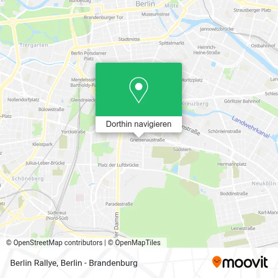 Berlin Rallye Karte
