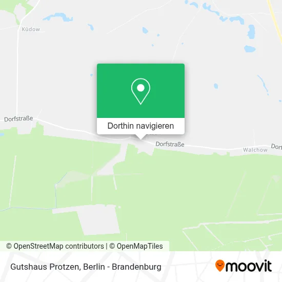 Gutshaus Protzen Karte