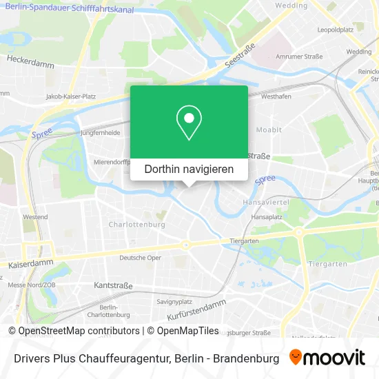 Drivers Plus Chauffeuragentur Karte