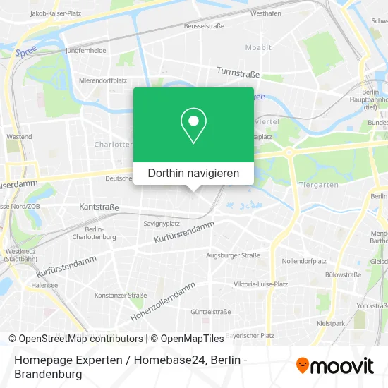 Homepage Experten / Homebase24 Karte