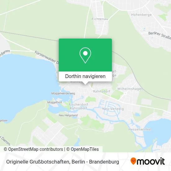 Originelle Grußbotschaften Karte