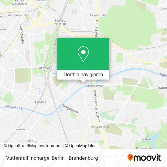 Vattenfall Incharge Karte