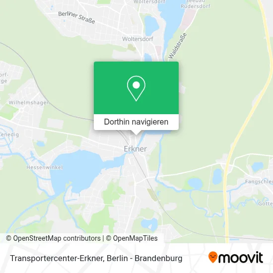 Transportercenter-Erkner Karte
