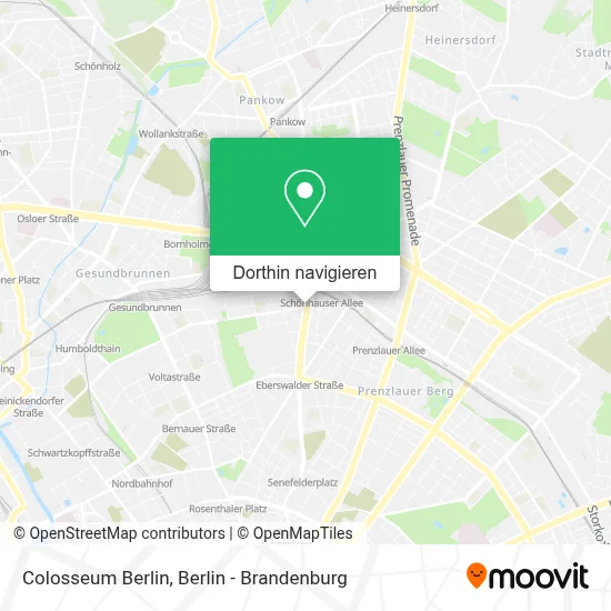 Colosseum Berlin Karte