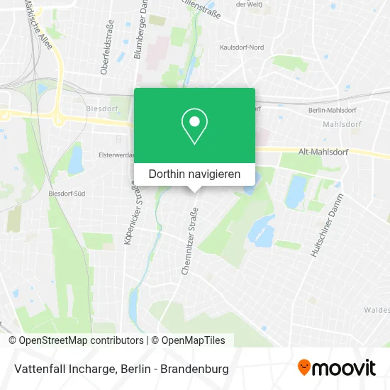 Vattenfall Incharge Karte