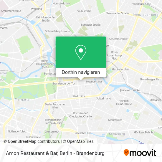 Amon Restaurant & Bar Karte
