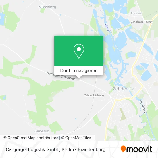 Cargorgel Logistik Gmbh Karte