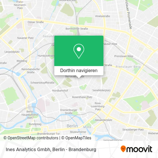 Ines Analytics Gmbh Karte
