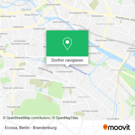Ecosia Karte