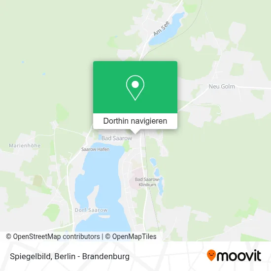 Spiegelbild Karte