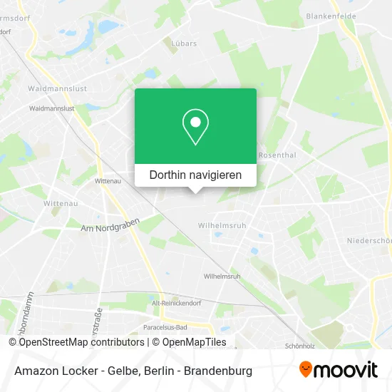 Amazon Locker - Gelbe Karte