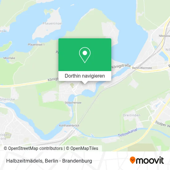 Halbzeitmädels Karte